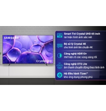 Smart Tivi Crystal UHD Samsung 4K 65 inch UA65U8550F