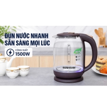 Ấm đun siêu tốc Sunhouse 1.8 lít SHD1212