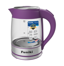 Ấm siêu tốc thủy tinh 1,8 lít Funiki HKT5239