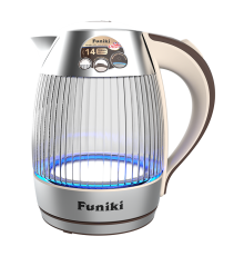 Ấm siêu tốc thủy tinh 1,8 lít Funiki HKT5252