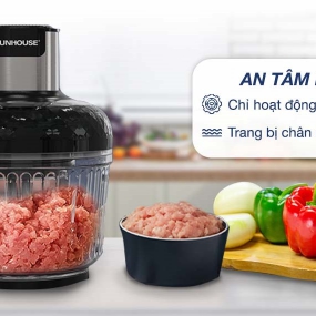 Máy xay thịt đa năng Sunhouse SHD5412 300W 2 lít/0.3 lít