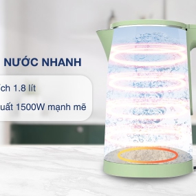 Ấm đun siêu tốc Sunhouse 1.8 lít SHD1353
