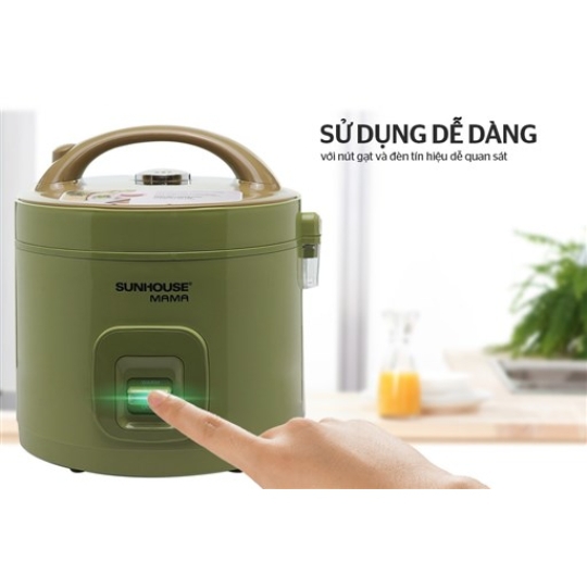 NỒI CƠM ĐIỆN 1.8L SUNHOUSE MAMA SHD8665G