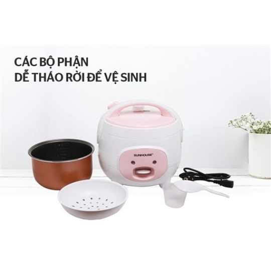 NỒI CƠM ĐIỆN 1.2L SUNHOUSE SHD8217W