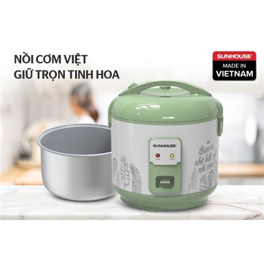 NỒI CƠM ĐIỆN 1.8L SUNHOUSE SHD8621