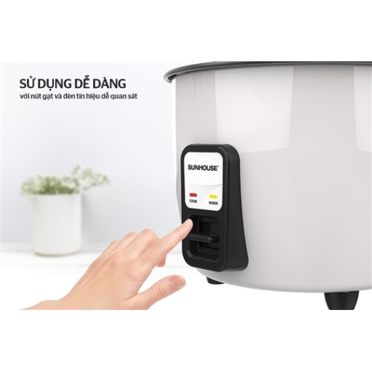 NỒI CƠM ĐIỆN 1.8 L SUNHOUSE SHD8132