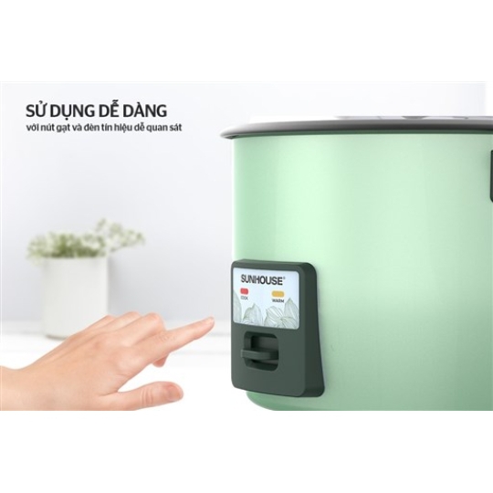 NỒI CƠM ĐIỆN 1.8 L SUNHOUSE SHD8133