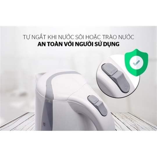 ẤM SIÊU TỐC NHỰA SUNHOUSE SHD1300